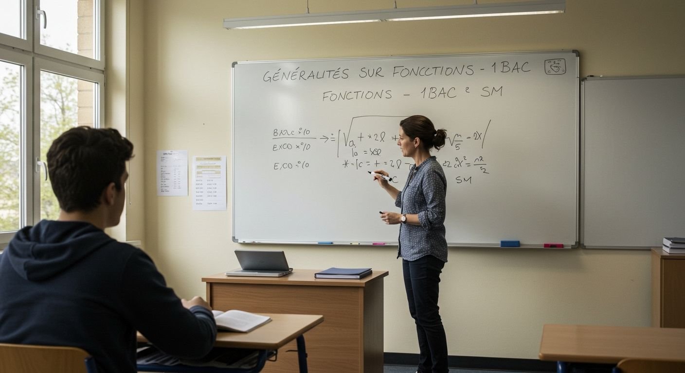 Généralités sur les fonctions - 1ère Bac SM Maths BIOF