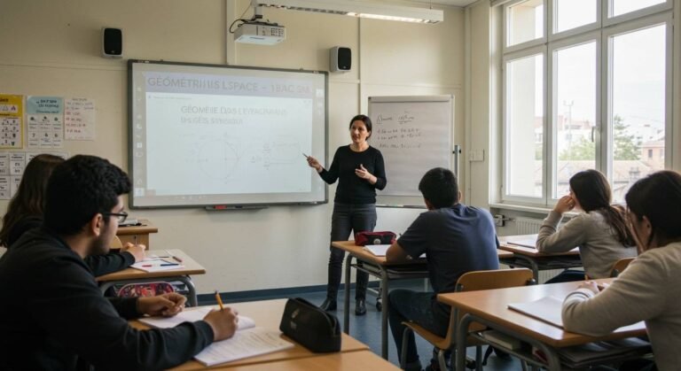 Géométrie dans l'espace - 1ère Bac SM Maths BIOF