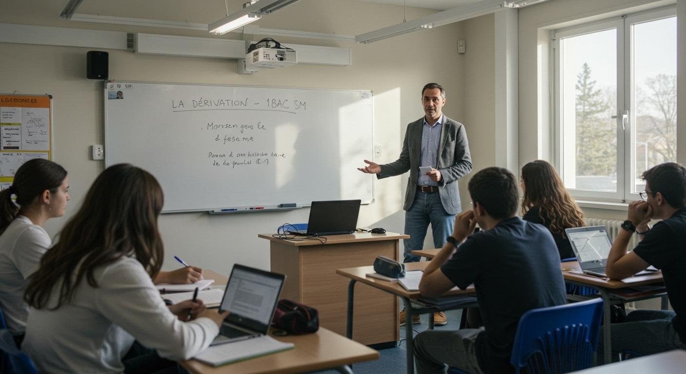 La dérivation - 1ère Bac SM Maths BIOF