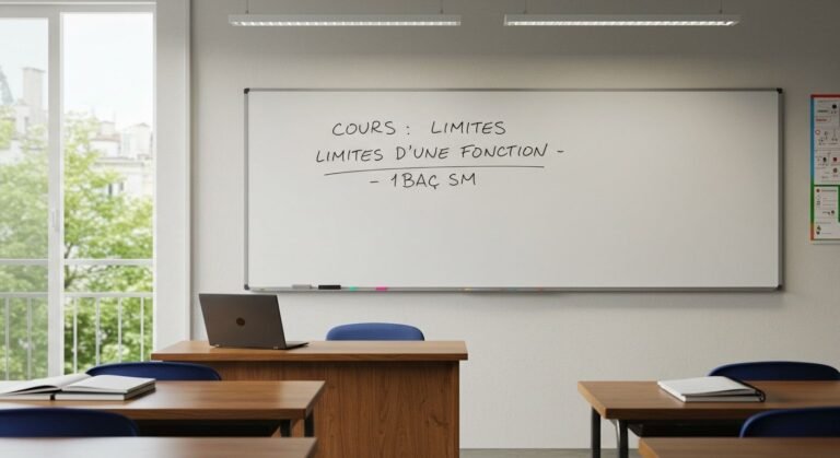 Cours Limites d'une fonction - 1ère Bac SM Maths BIOF PDF