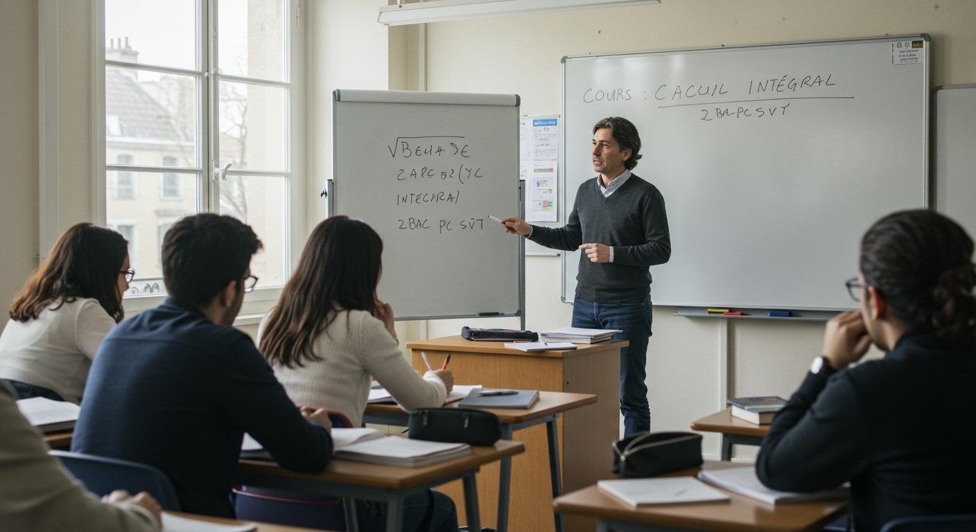 Cours Calcul intégral - 2ème Bac PC SVT Maths BIOF PDF