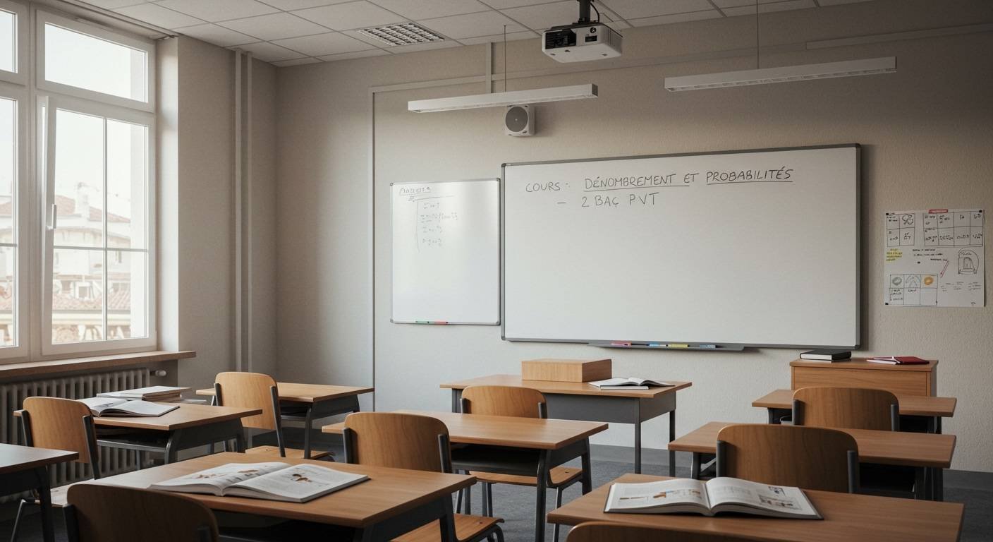 Cours Dénombrement et probabilités - 2ème Bac PC SVT Maths BIOF PDF