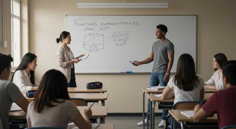 Fonctions exponentielles - 2ème Bac PC SVT Maths BIOF