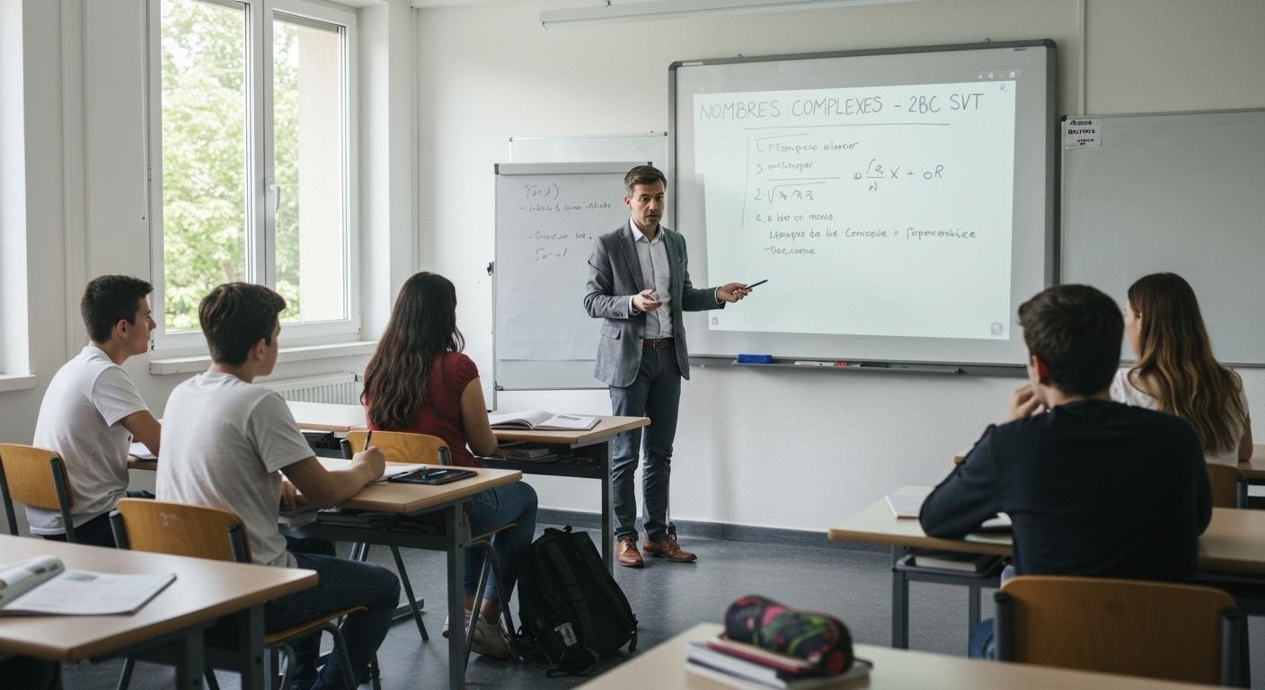 Nombres complexes - 2ème Bac PC SVT Maths BIOF