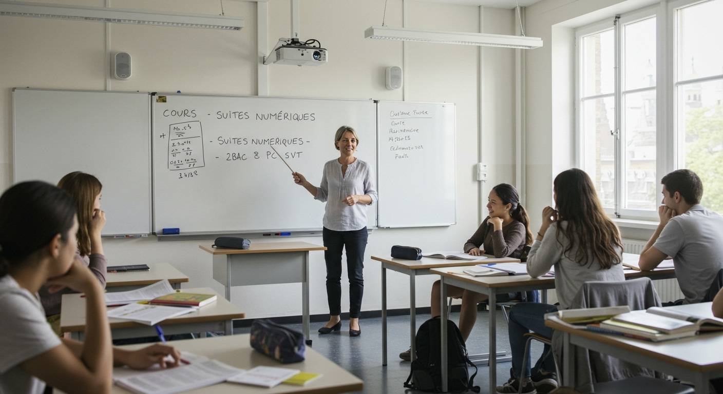 Cours Suites numériques - 2ème Bac PC SVT Maths BIOF PDF