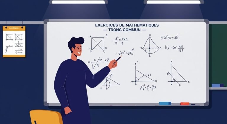 Series d'exercices de Mathematiques Tronc Commun Sciences BIOF PDF