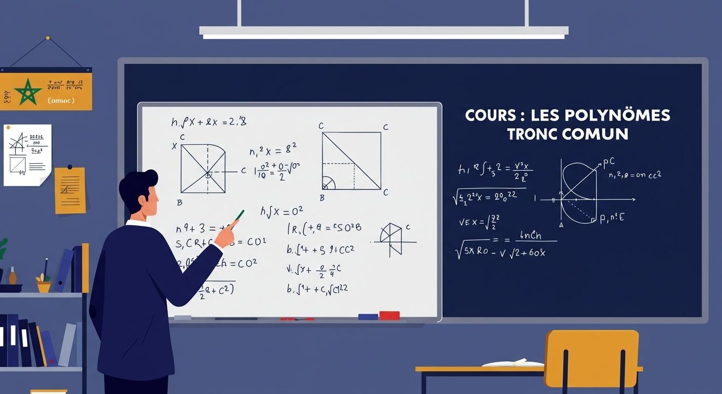 Cours Les polynômes - Tronc Commun Maths BIOF PDF