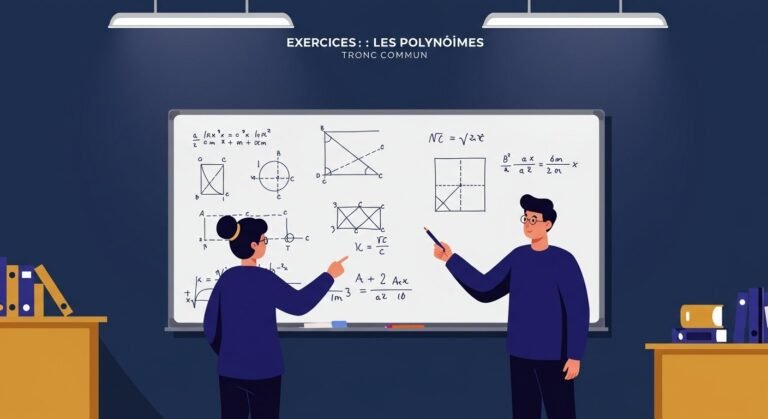 Exercices Les polynômes - Tronc Commun Maths BIOF PDF