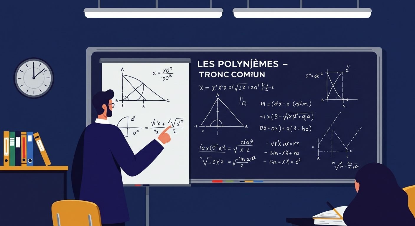 Les polynômes - Tronc Commun Maths BIOF