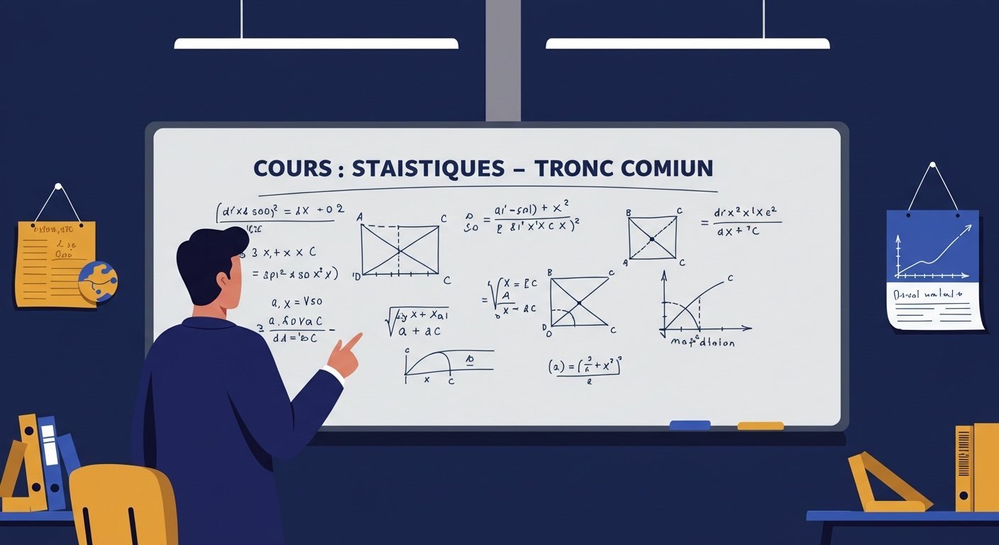 Cours Statistiques - Tronc Commun Maths BIOF PDF