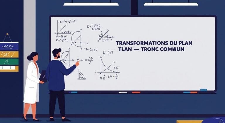 Transformations du plan - Tronc Commun Maths BIOF