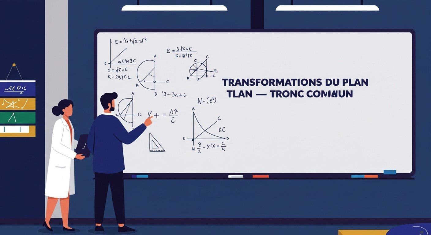 Transformations du plan - Tronc Commun Maths BIOF