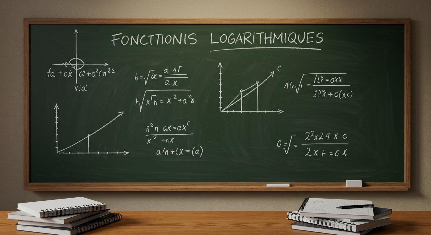 Cours Fonctions logarithmiques 2ème Bac SM BIOF