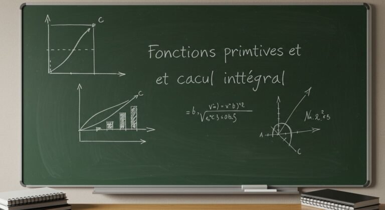 Cours Fonctions primitives et calcul intégral 2ème Bac SM BIOF