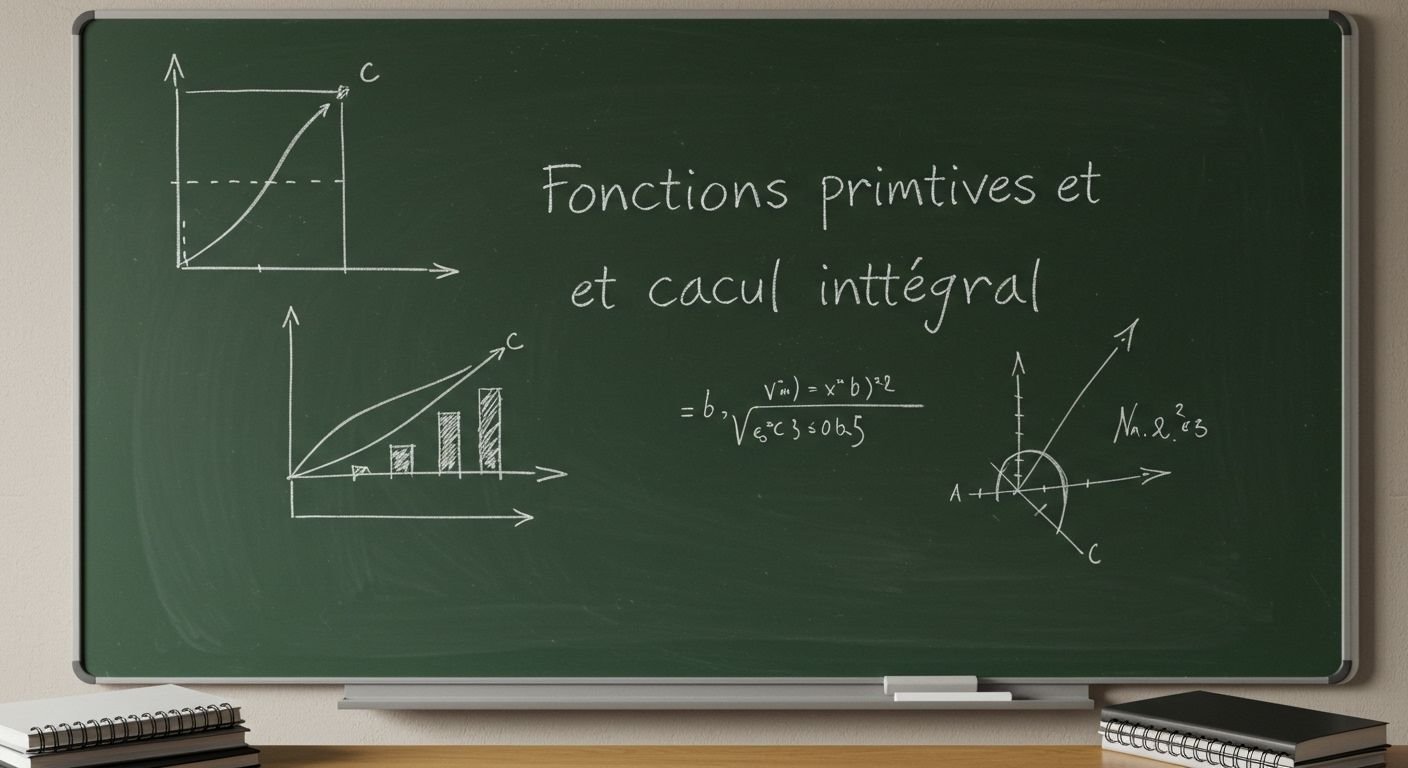 Cours Fonctions primitives et calcul intégral 2ème Bac SM BIOF