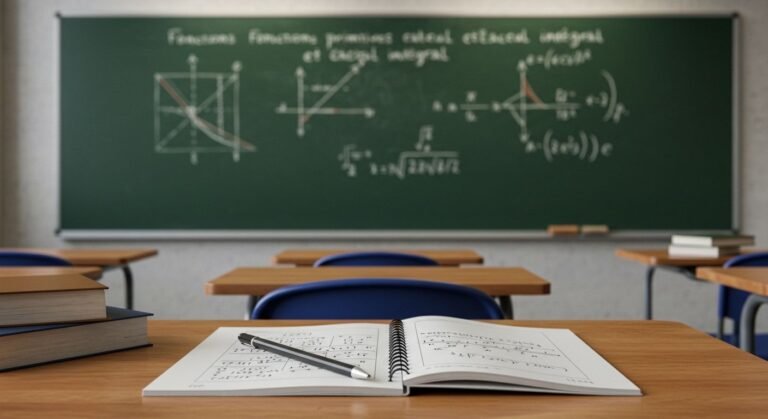 Fonctions primitives et calcul intégral 2ème Bac SM BIOF
