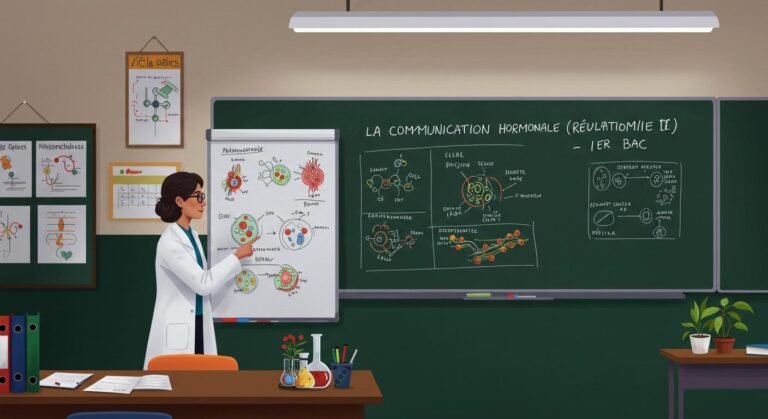 La communication hormonale (Régulation de la glycémie) - 1er Bac SVT BIOF
