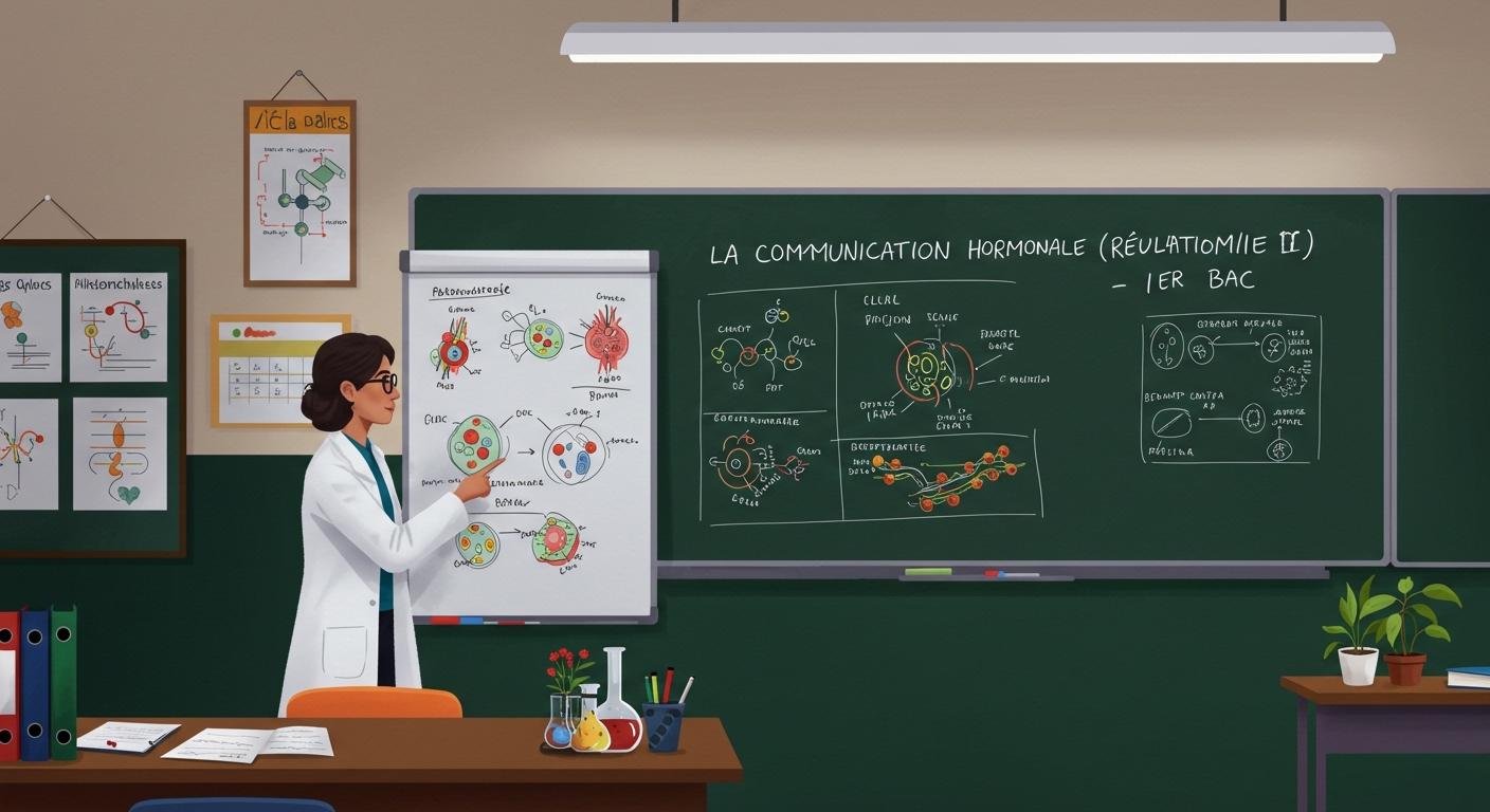 La communication hormonale (Régulation de la glycémie) - 1er Bac SVT BIOF