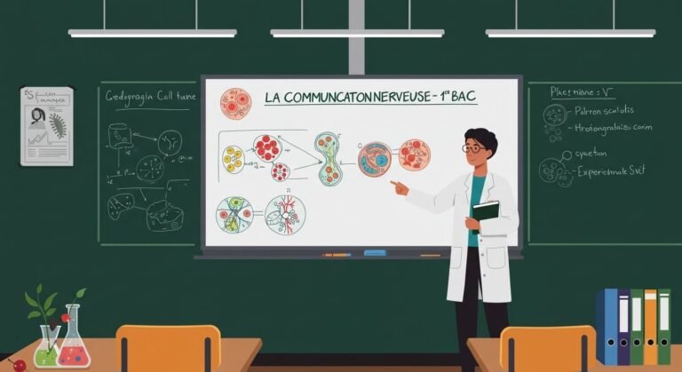 La communication nerveuse - 1er Bac SVT BIOF
