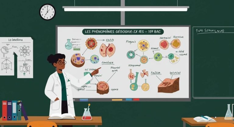 Les phénomènes géologiques externes - 1er Bac SVT BIOF
