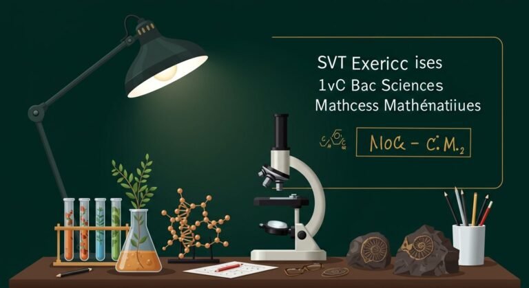 Exercices Les phénomènes géologiques externes - 1er Bac SM SVT BIOF PDF