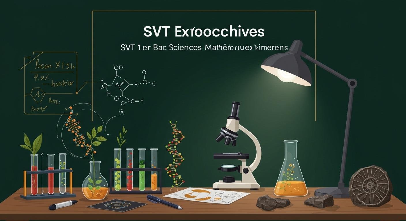 Exercices Nature et mécanisme de l’expression du matériel génétique - Génie génétique - 1er Bac SM SVT BIOF PDF