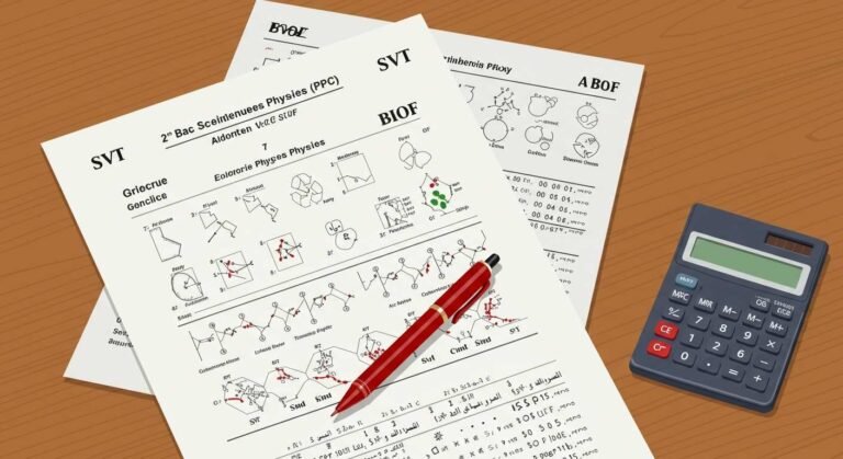 Devoir 1 Semestre 1 - 2ème Bac PC SVT BIOF PDF