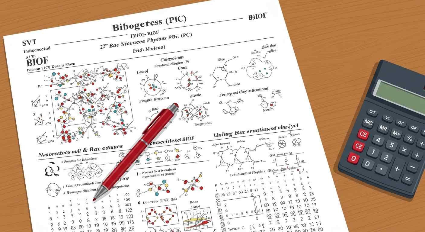 Devoir 1 Semestre 2 - 2ème Bac PC SVT BIOF PDF