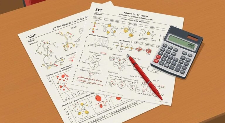 Devoir 1 Semestre 1 - 2ème Bac SVT BIOF PDF
