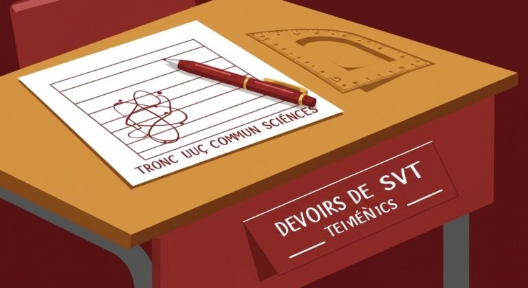 Devoirs SVT Tronc Commun - Controles corriges PDF