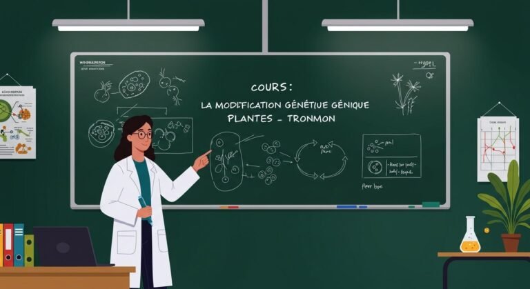 Cours La modification génétique des plantes - Tronc Commun SVT BIOF PDF