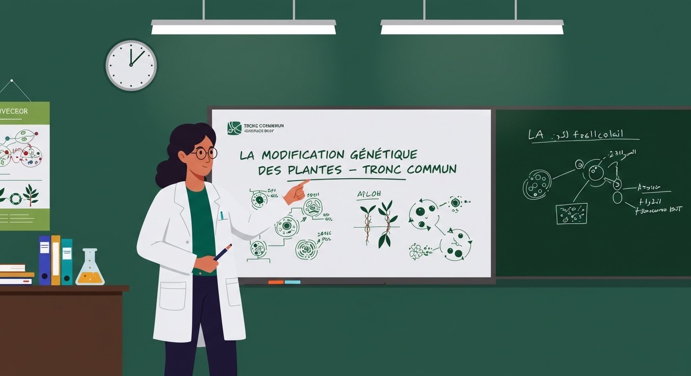 La modification génétique des plantes - Tronc Commun SVT BIOF
