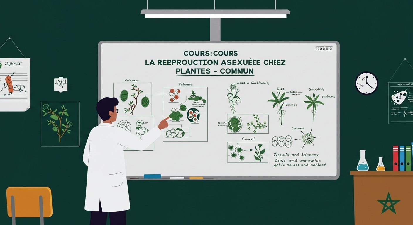 Cours La reproduction asexuée chez les plantes - Tronc Commun SVT BIOF PDF