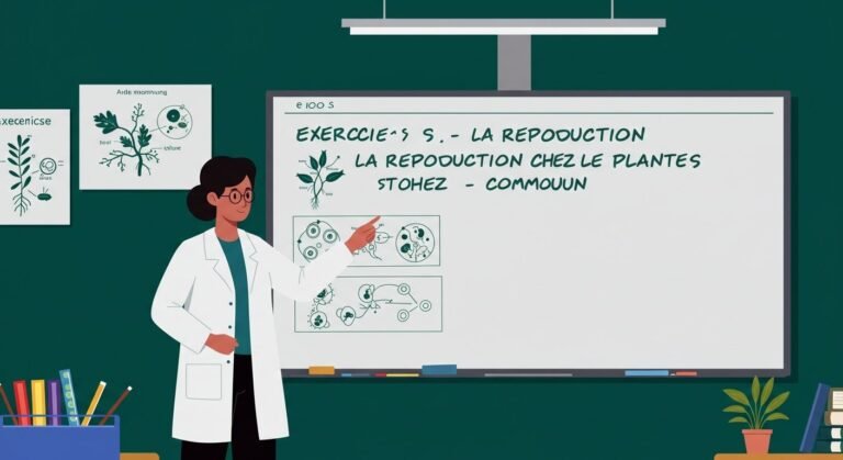 Exercices La reproduction asexuée chez les plantes - Tronc Commun SVT BIOF PDF