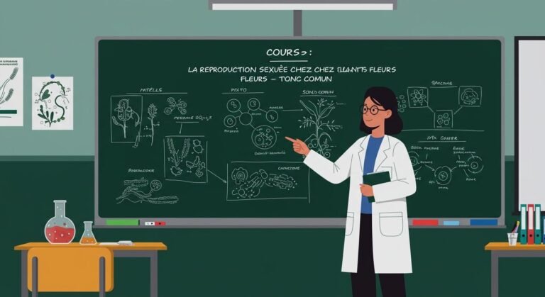 Cours La reproduction sexuée chez les plantes sans fleurs - Tronc Commun SVT BIOF PDF