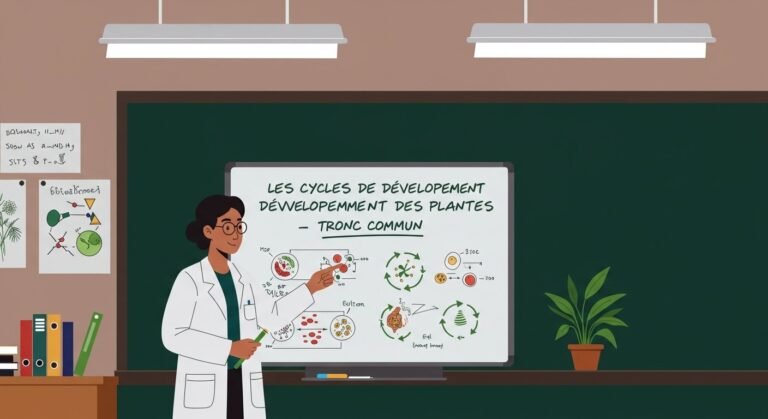 Les cycles de développement des plantes - Tronc Commun SVT BIOF