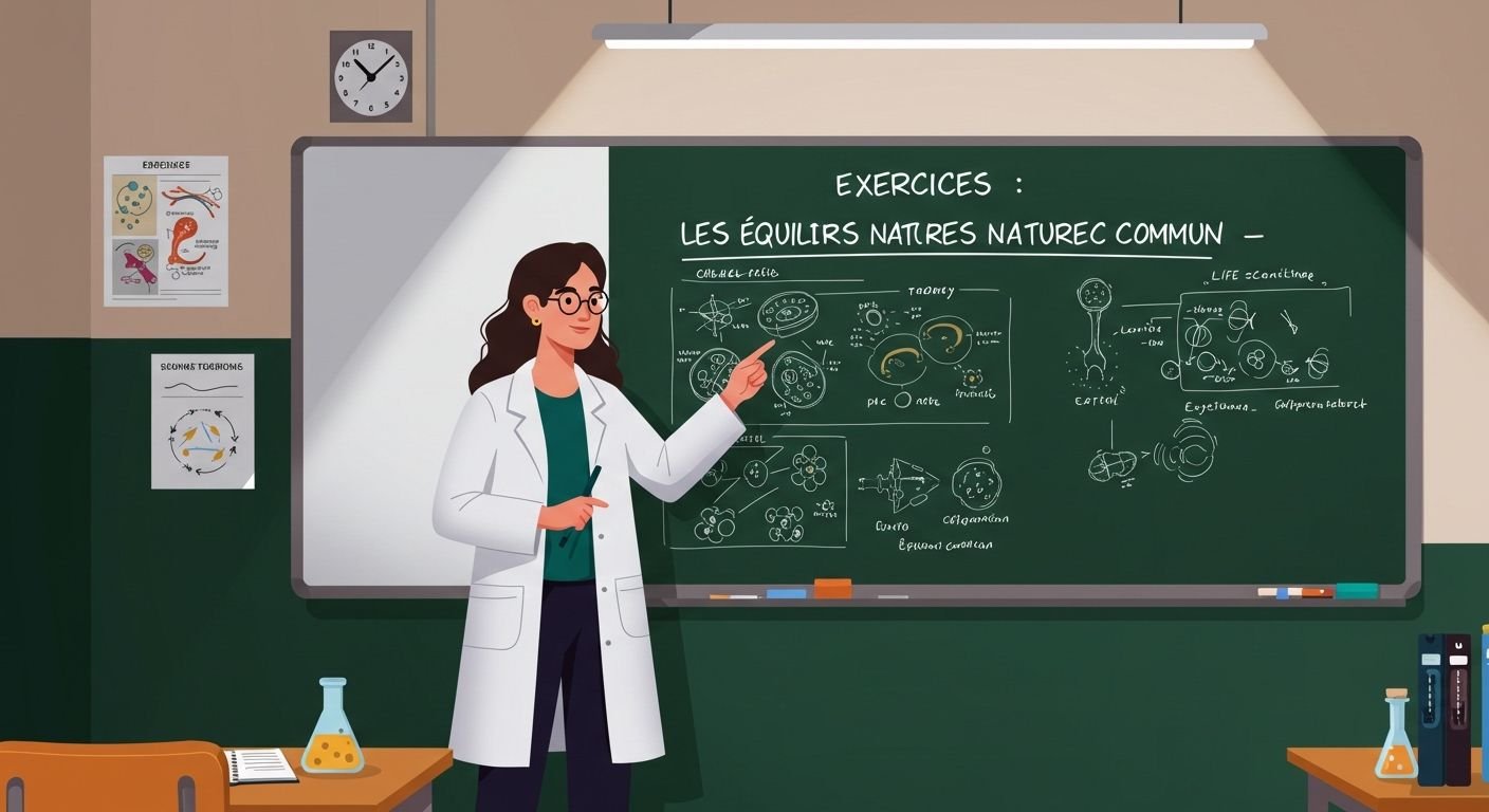 Exercices Les équilibres naturels - Tronc Commun SVT BIOF PDF